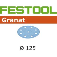 Festool Smilšpapīrs ekscentra slīpmašīnai Granat; 125 mm; P80; 10 gab. Dažādi diski