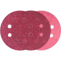 Smilšpapīrs Bosch 2609256A21; 115 mm; K60/120/240; 6 gab. Dažādi diski