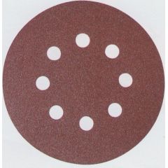 Makita Smilšpapīra diski Velcro Backed 125 mm; K180; 10 gab. Dažādi diski