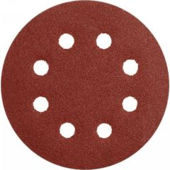 Smilšpapīrs ekscentra slīpmašīnai Makita D-54514; K80; 125 mm; 10 gab. Dažādi diski