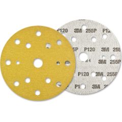 Smilšpapīrs ekscentra slīpmašīnai 3M Hookit 255P; 152 mm; P150