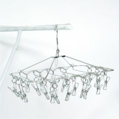 Promis MSV 3700703983484 laundry drying rack/line Hanger clip laundry dryer Grey Veļas žāvēšana