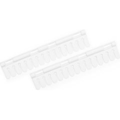 BRABANTIA Zeķu turētāji, 2 gab., White