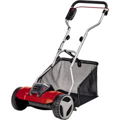 Einhell cordless cylinder mower GE-HM 18/38 Li-Solo, 18V (red/black, without battery and charger) Jaunumi -Dārzam