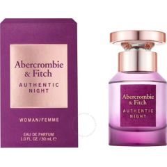 Abercrombie & Fitch Authentic Night Women Edp Spray 30ml Sieviešu Smaržas