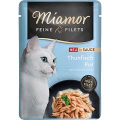 MIAMOR Filets Tuńczyk w sosie 100g Kaķu konservi