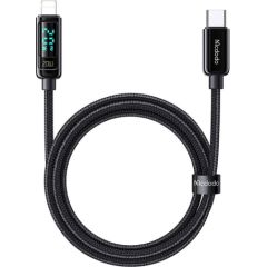 Mcdodo CA-8810 USB-C to Lightning cable, 36W, 1.2m (black) Дата USB-кабели