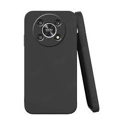 Fusion Soft Matte Back Case Silikona Aizsargapvalks Priekš  Honor Magic 4 lite melns Neoriģinālie Maciņi