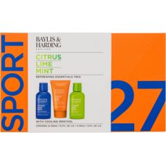 Baylis & Harding Citrus Lime & Mint / Refreshing Essentials Trio 100ml