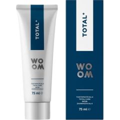 Woom Pasta Total+ 75ml Zobu pasta Zobu pastas un mutes dobuma skalojamie līdzekļi