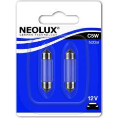 NEOLUX N239-02B C5W 5W 12V SV8.5-8 numura apg. spuldze komplekts 2gab.