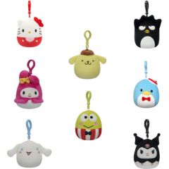 SQUISHMALLOWS HELLO KITTY W20 Piespraužama plīša rotaļlieta, 8 cm
