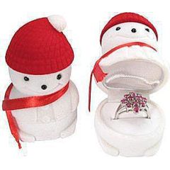 Davanu kārbiņa #7101550(R+W), krāsa: Sarkana+Balta Kārbiņas, Gredzeniem, Auskariem, Kuloniem