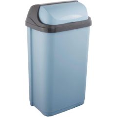Keeeper Atkritumu spainis ar rotējošu vāku 50L Rasmus 39x29,5x67,5cm zils Atkritumu tvertnes