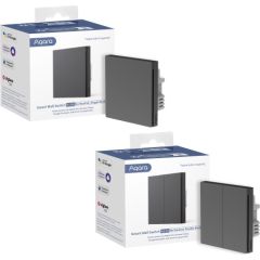 SMART HOME WRL SWITCH/SINGLE WS-EUK01 GREY AQARA Viedie slēdži