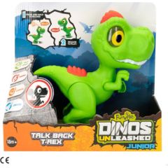 Dinozaurs T-Rex Junior ar skaņu. gaismu un kustībām 27,5 cm 18 men. + CB49691 Transformeri / Beyblade / Droni / Trases