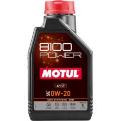 Motul 8100 POWER 0W20 1L API SP 100% sintētiska esteru bāzes motoreļļa Motora eļļas