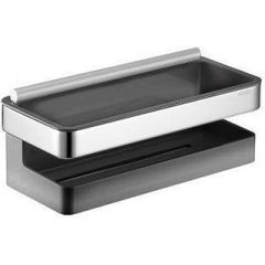 Keuco plaukts Moll, 240x110 mm, hroms/antracīts