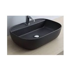 Scarabeo izlietne Glam, 560x380 mm, uz virsmas, ardesia
