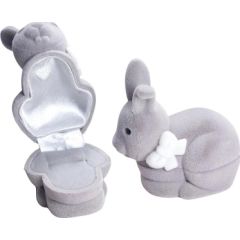 Davanu kārbiņa #7101800(Gr), krāsa: Pelēka Kārbiņas, Gredzeniem, Auskariem, Kuloniem