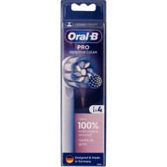 Braun Końcówki Oral-B EB60X Sensitive Clean 4szt Uzgaļi elektriskajām zobu birstēm