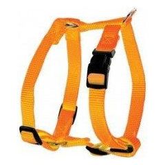 Zolux Szelki nylon regulowane 20 mm - pomarańczowy Citas preces