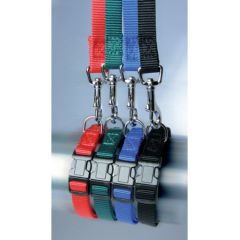 Zolux Obroża taśma 25/35cm 10mm kol. czarny Citas preces