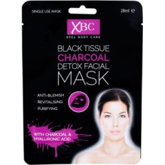 Xpel Body Care / Black Tissue Charcoal Detox Facial Mask 28ml