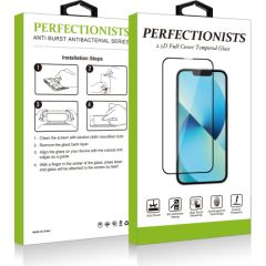 Tempered glass 2.5D Perfectionists Apple iPhone 16 black Ekrānu aizsardzība