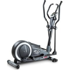 eliptiskais trenažieris inSPORTline Atlanta Black (līdz 150 kg, svars 7 kg)