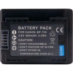 Extradigital Canon, battery BP-709 Baterijas un akumulatori
