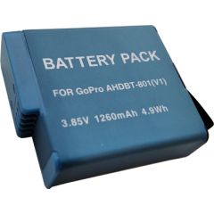 Extradigital GOPRO AHDBT-801 Battery, 1260mAh Baterijas un akumulatori