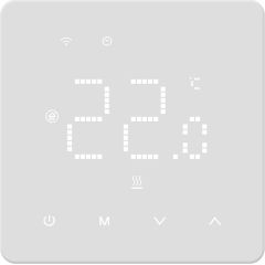 TUYA Programmable Heating Thermostat, Wi-Fi, 16A, 230VAC