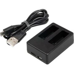 Extradigital Dual usb charger for SPCC1B GoPro Max Bateriju lādētāji