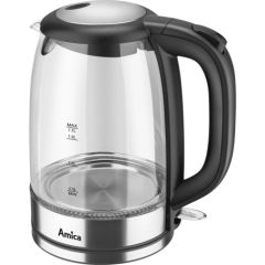 CZAJNIK AMICA SZKLANY KD 2050G INOX