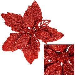 Poinsettia, mākslīgais zieds Springos CA1257 13 cm