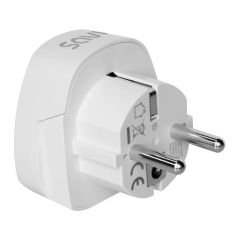 Strāvas adapteris SAVIO Travel adapter US socket - EU plug