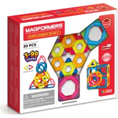 MAGFORMERS magnētu konstruktoru komplekts Izaicinājums, 30 gab.