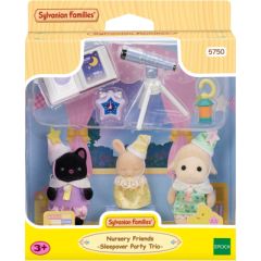 SYLVANIAN FAMILIES Pidžamballītes trio Lelles