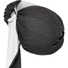 Lakats-slings HUG ME graphite leaves CHK-034 WOMAR [A]