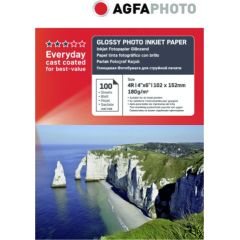 Agfaphoto фотобумага 10x15 Glossy 180 г 100 листов