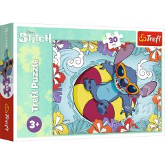 TREFL STITCH Puzle, 30 gab. Puzles