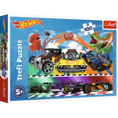 TREFL HOT WHEELS Puzle, 100 gab. Puzles