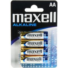 MAXELL Battery alkaline LR6 4 pieces