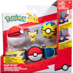 POKEMON W15 Clip ´N´ Go Poké bumbiņu jostas komplekts