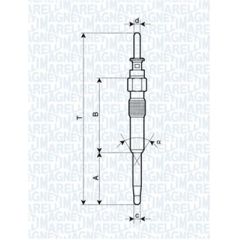 Magneti Marelli KVĒLSVECE MM UC02F 12 23 7 786 869