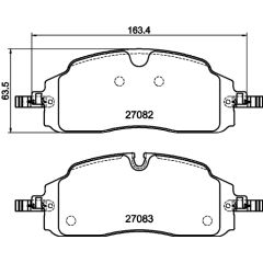 BREMŽU UZLIKAS FORD OE CV710 2717802