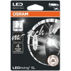 Osram C5W-LED AUTOLAMPA 12V 6438DWP 1W SV8,5-8 (31mm) Autospuldzes