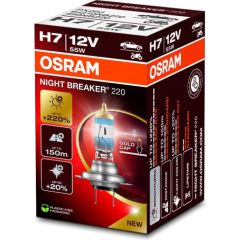 Osram H7 AUTOLAMPA 55W 12V NIGHT BREAKER 220 Autospuldzes