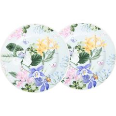Šķīvji MIA FLORA, Ø190 cm, 2 gab., dāvanu kastītē Šķīvji